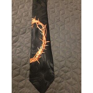Christian Crown of Thorns Necktie Hospitality Good Winning Ties Jesus Easter